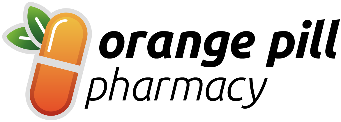 Orange Pill Pharmacy Logo
